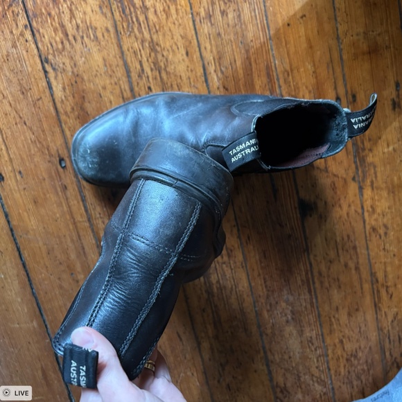 Blundstone's Black Chelsea Boots - Picture 5 of 6